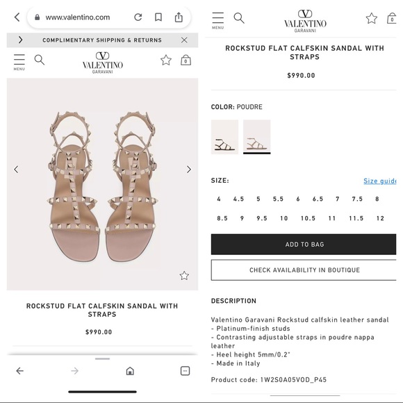 Valentino sandal - Picture 13 of 13